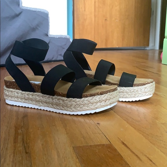 kimmie black sandals